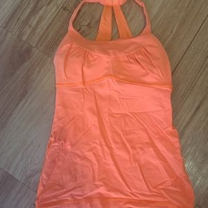 Lululemon orange tank